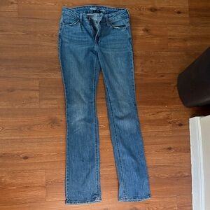 Old Navy Women's Straight Leg Blue Jeans